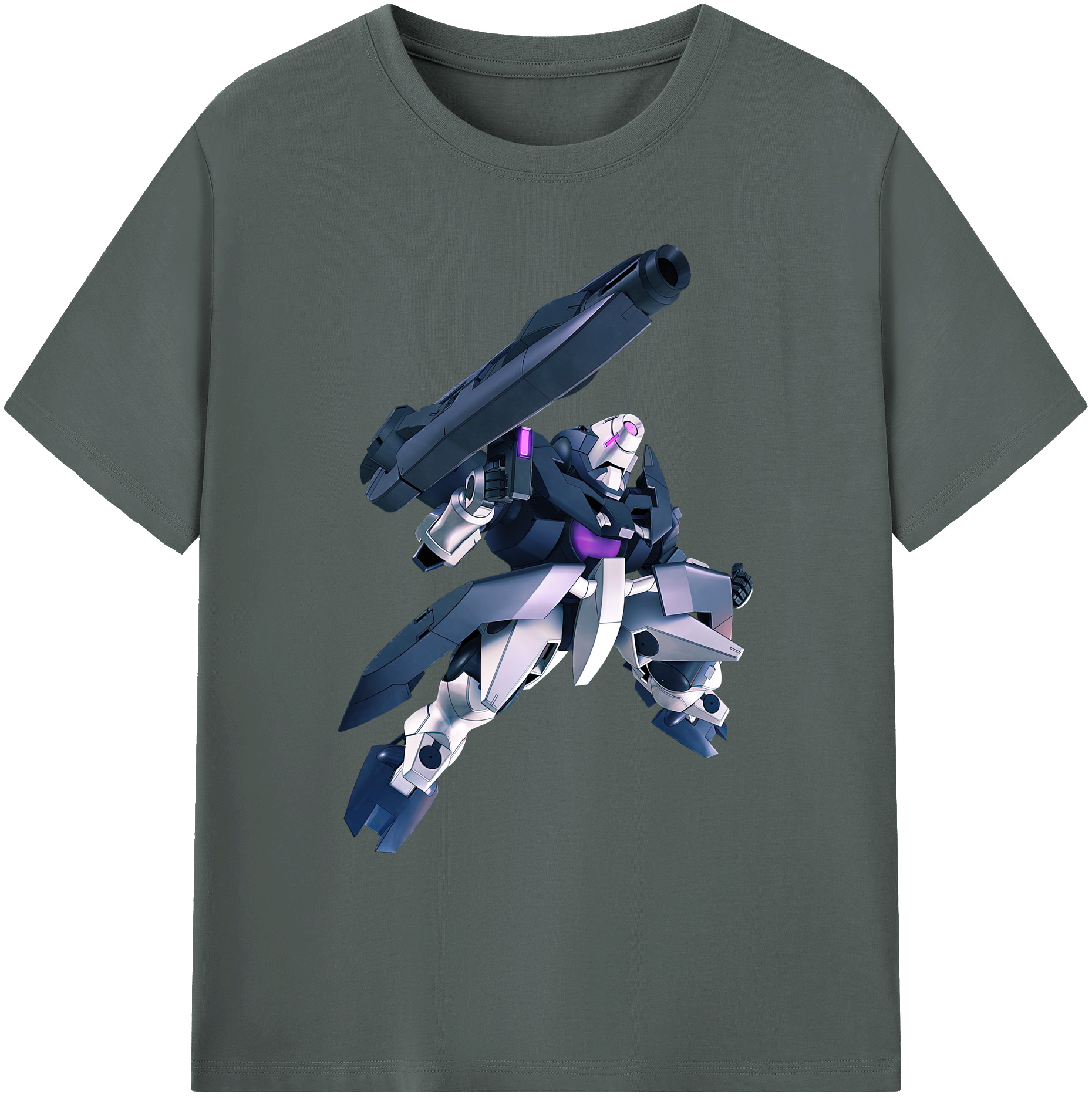 （画像用） 機動戦士ガンダム Mobile Suit Gundam 綿100％ メンズ半袖Tシャツ｜肌触りやわらか＆通気性